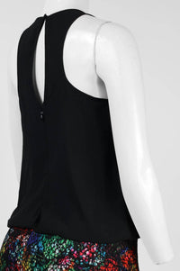 Aidan Mattox - Women's Keyhole Back Blouson Dress