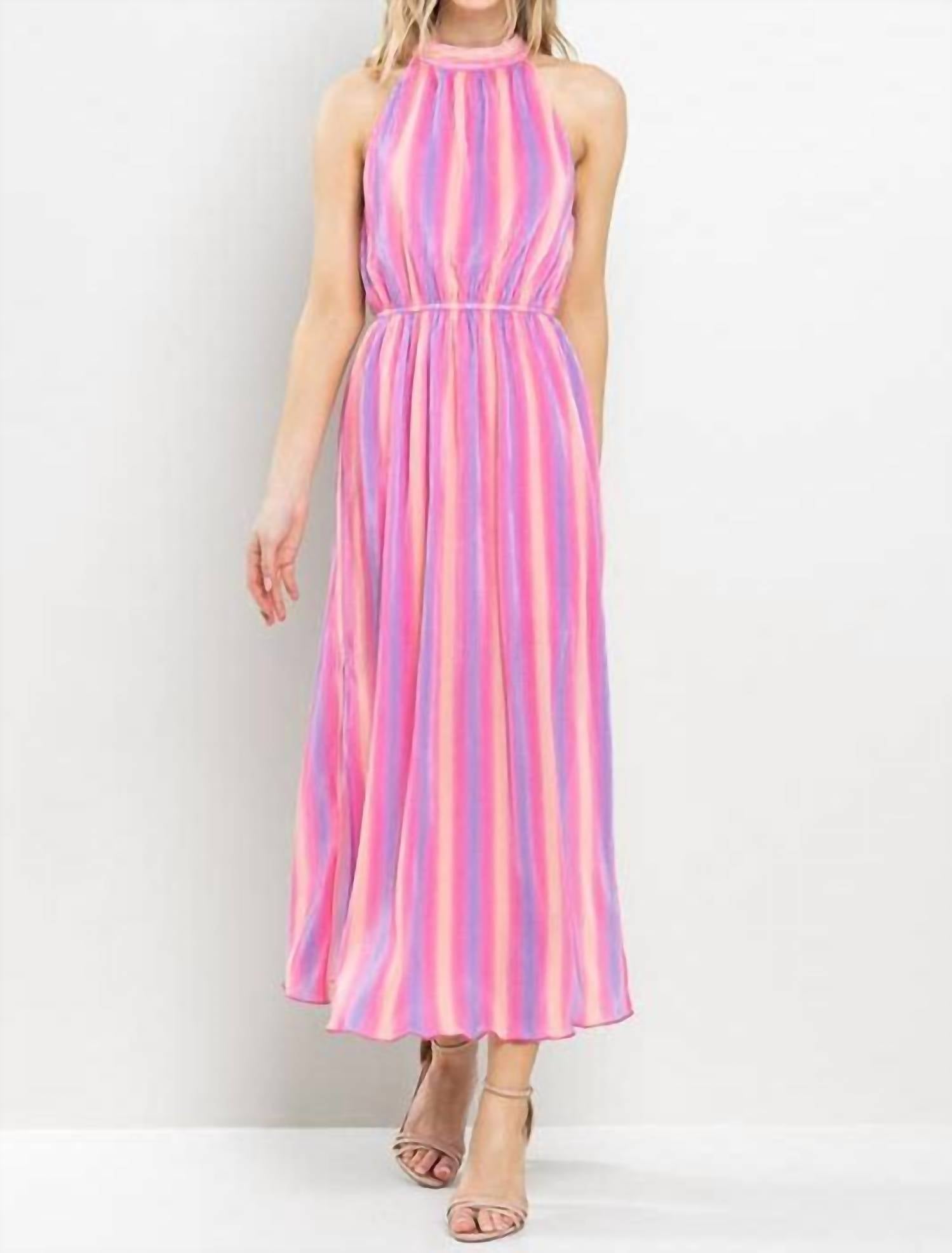 Tcec - Daydreamer Pleated Midi Dress