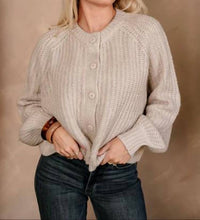 Hyfve - Cable Knit Cardigan Sweater