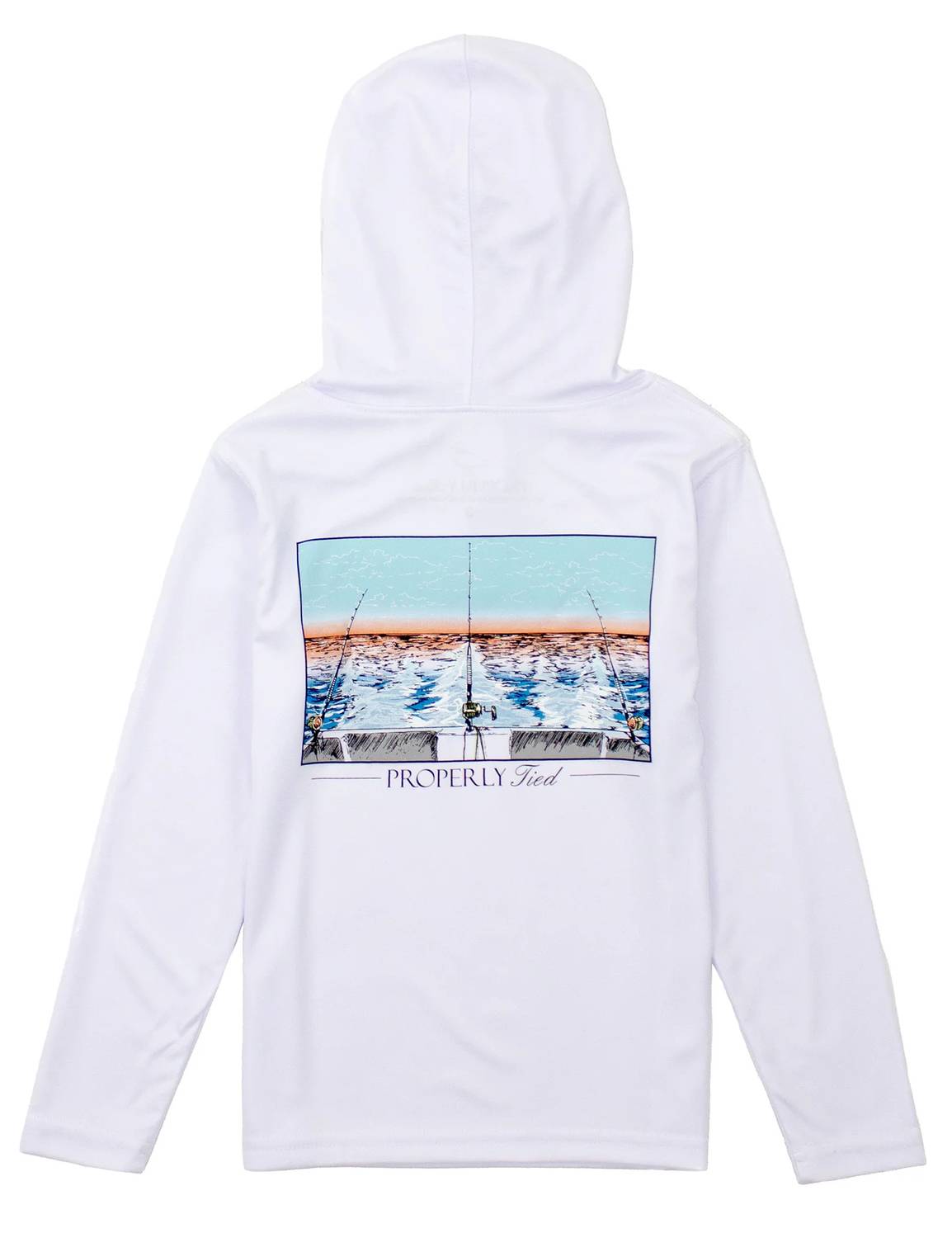 Properly Tied - Boys Shade Performance Hoodie