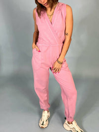 Fate - Hoodie Sliced Front Jumpsuit