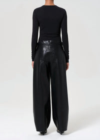 Agolde - Recycled Leather Twist Jean