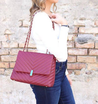 Caroline Hill - Women's New Guinea Quilted Crossbody Bag