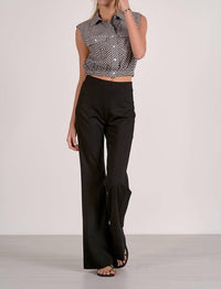 Elan - Flare Elastic Waist Pants