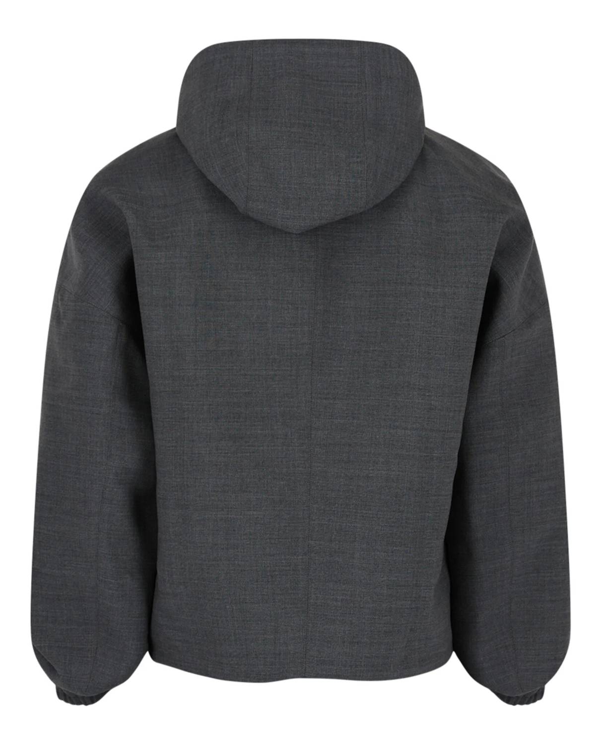 Salvatore Ferragamo - Men's Wool Zip-up Jacket