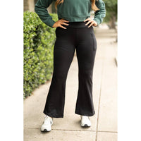 Julia Rose - Charlotte Fleece Bootcut Leggings