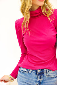 Emily Mccarthy - Tessa Turtleneck Long Sleeve Top