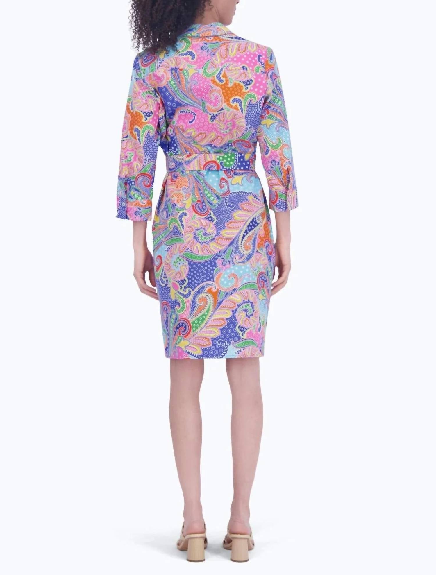 Foxcroft - Rocca 3/4 Sleeve Dress