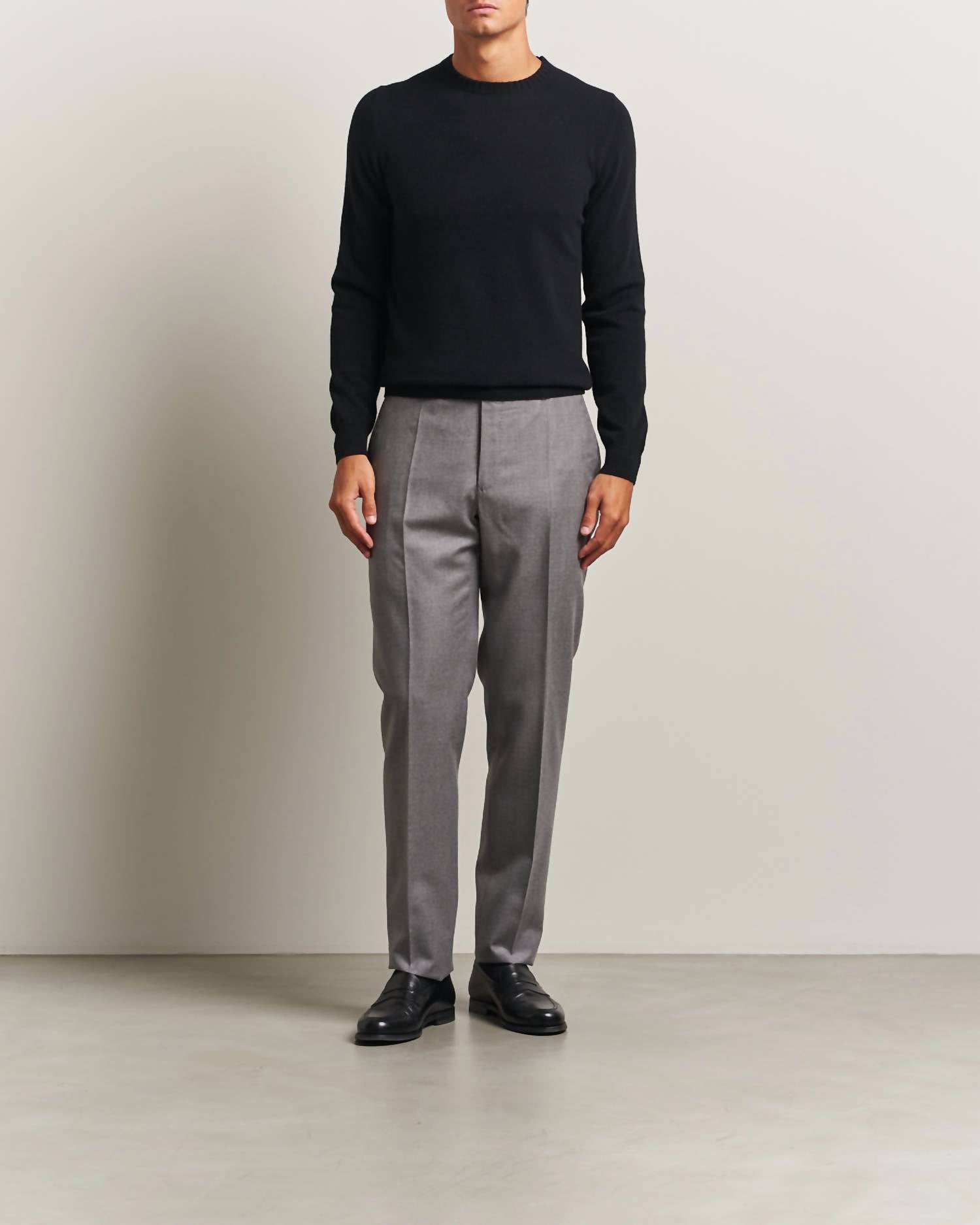 Stenstroms - Cashmere Long Sleeve Crew Sweater