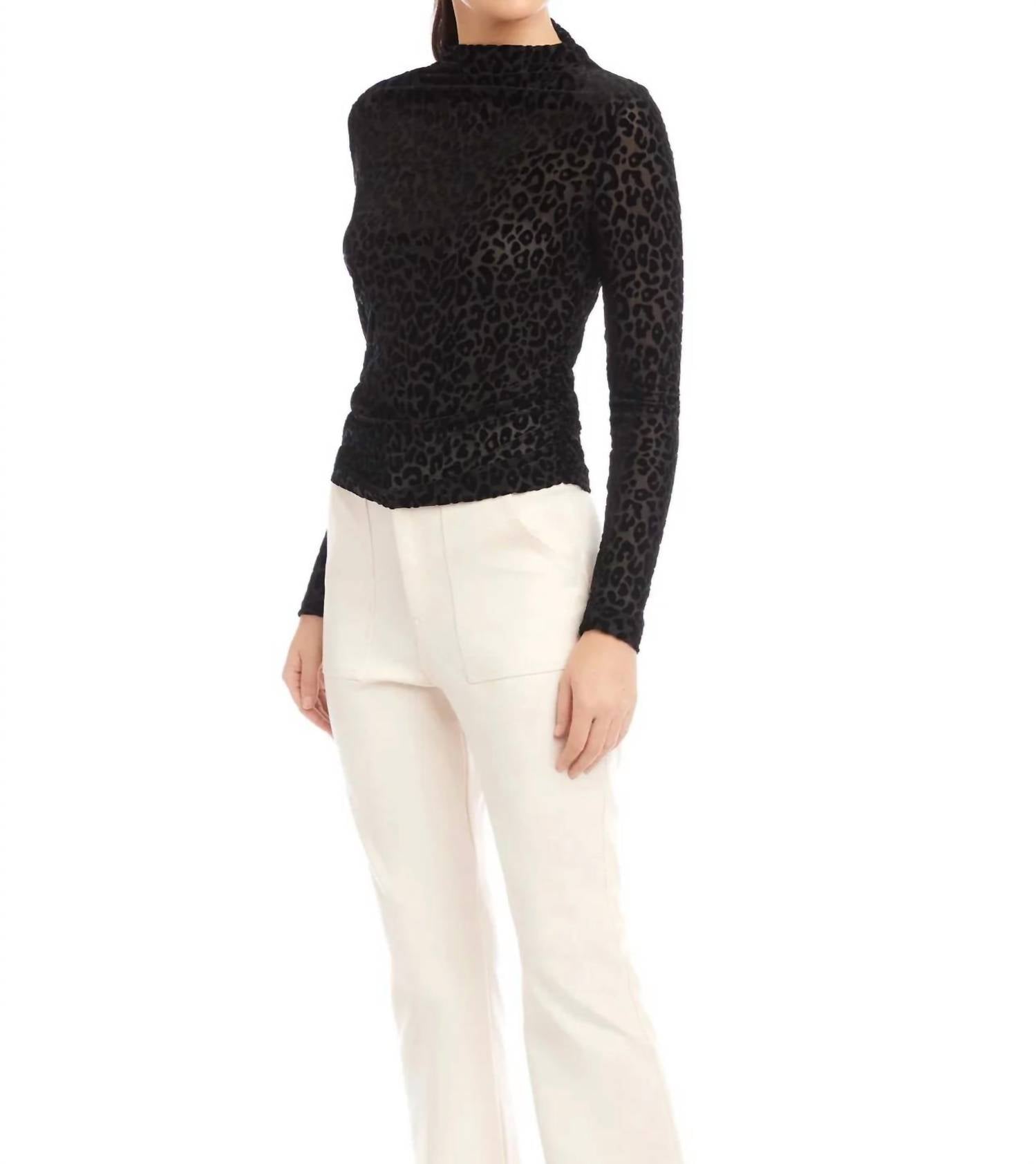 Fifteen Twenty - Burnout Leo Velvet Top