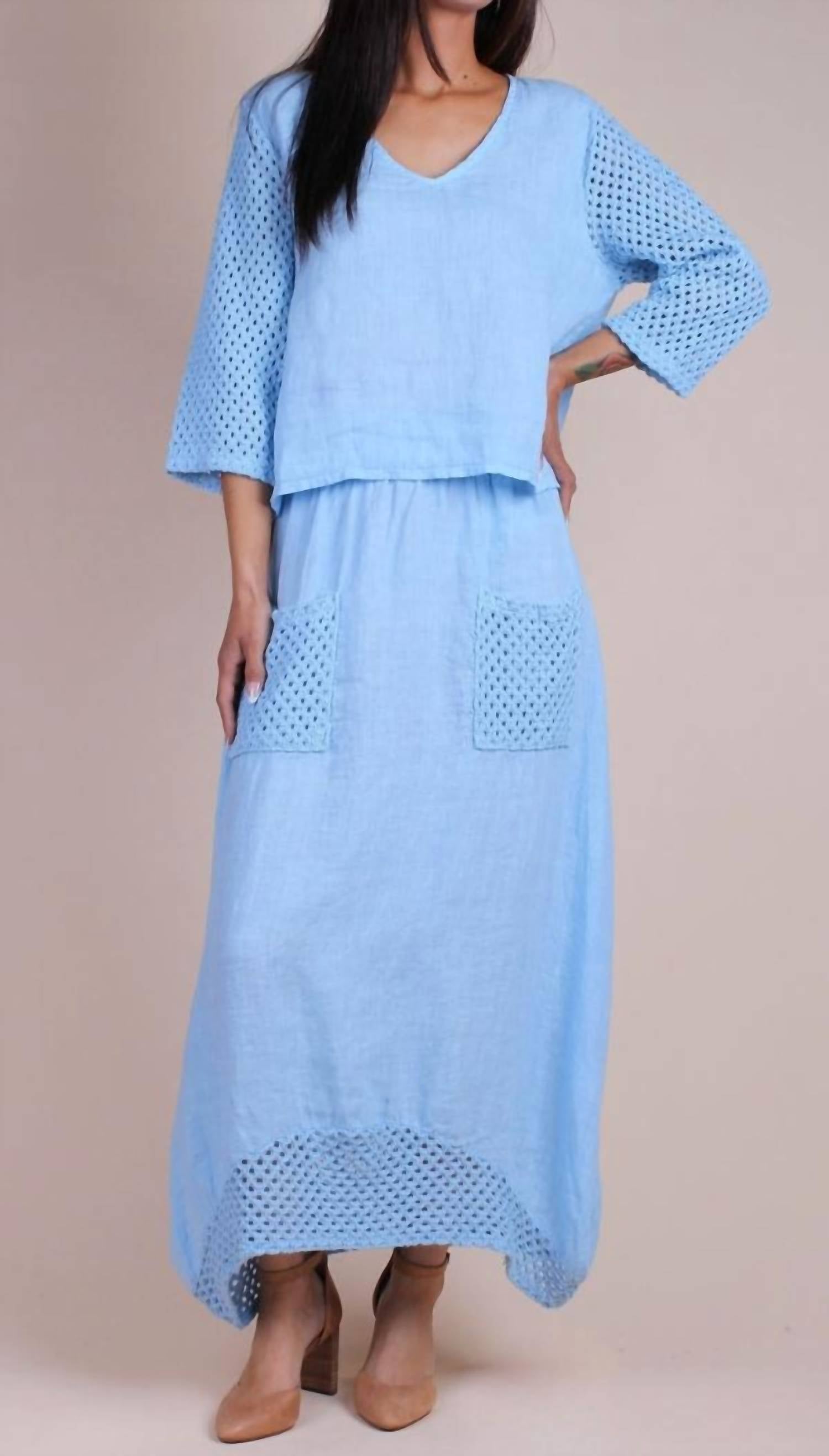 Gigi Moda - Primavera Linen Skirt