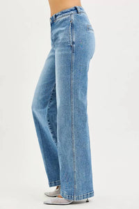 Risen - Lafayette Slouchy Straight Jeans