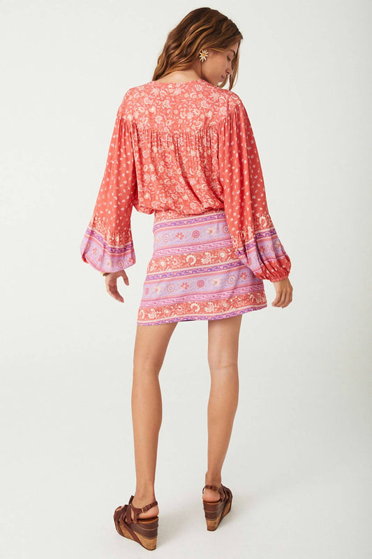 Spell - Sunshine Bandit Wrap Mini Skirt
