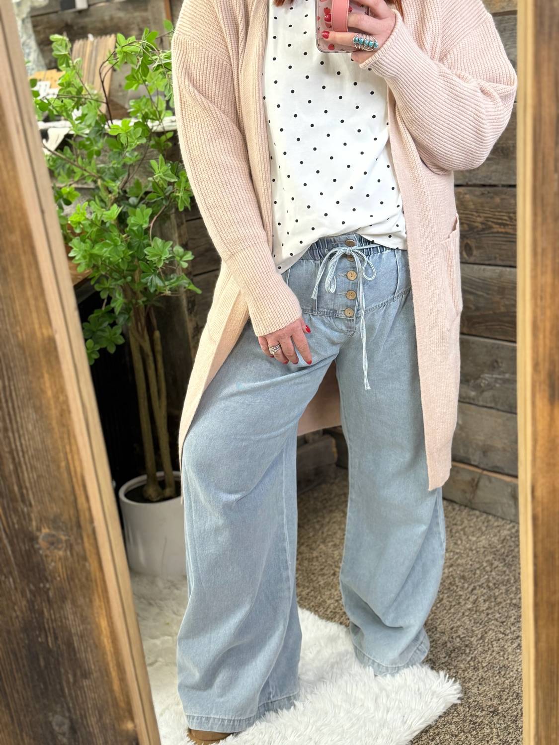 Bibi - Isla Denim Pants - Plus
