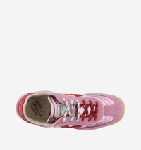 Victoria - Women's Saturno Metallic Nylon And Suede Sneakers