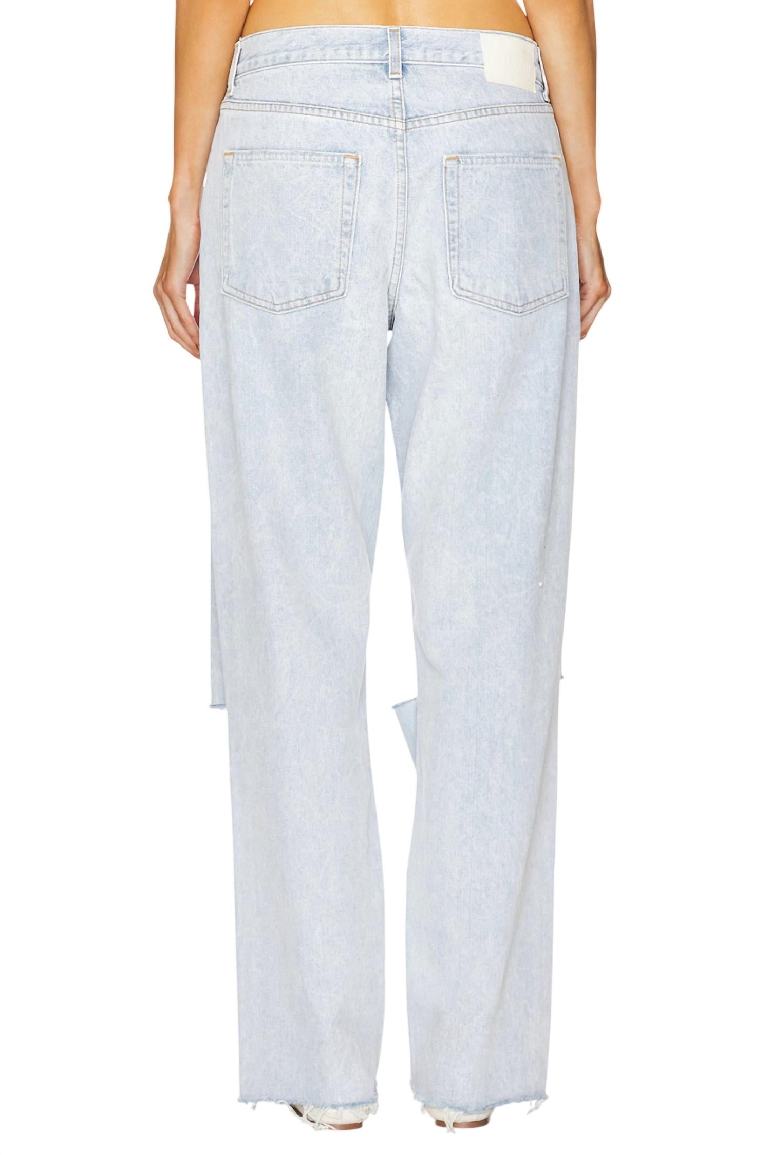 Grlfrnd - BELLA LOW RISE BOYFRIEND JEANS
