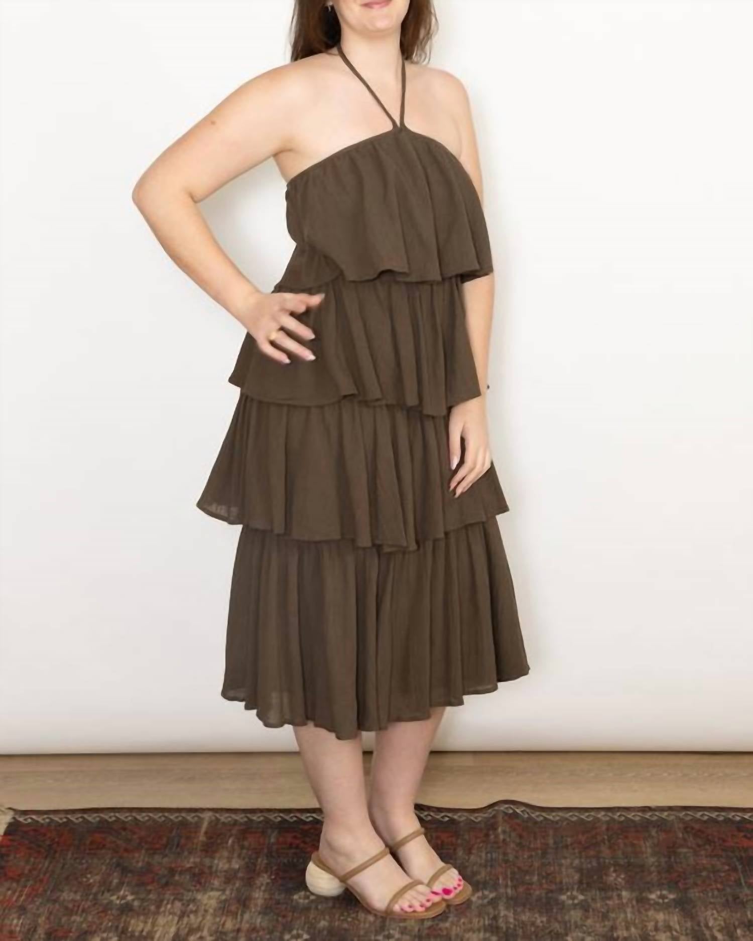 Laurence Bras - Ice Halter Midi Dress