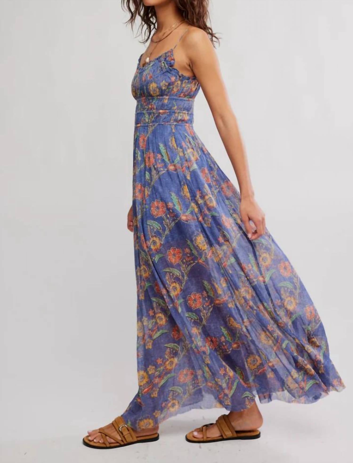Free People - One Ciella Printed Maxi Dress