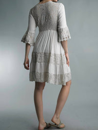 Tempo Paris - CROCHET SHORT DRESS