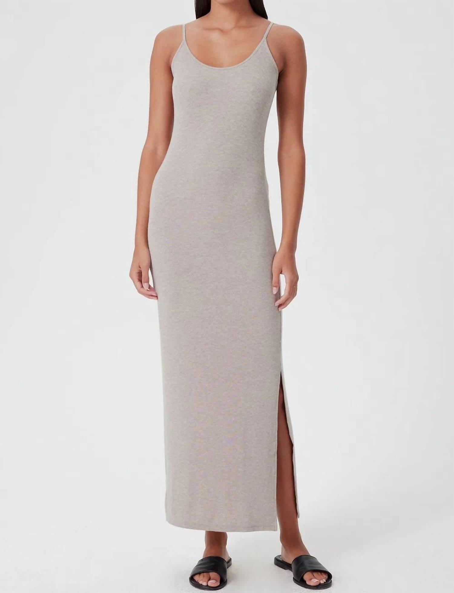 Goldie - Claire Ribbed Maxi Dress