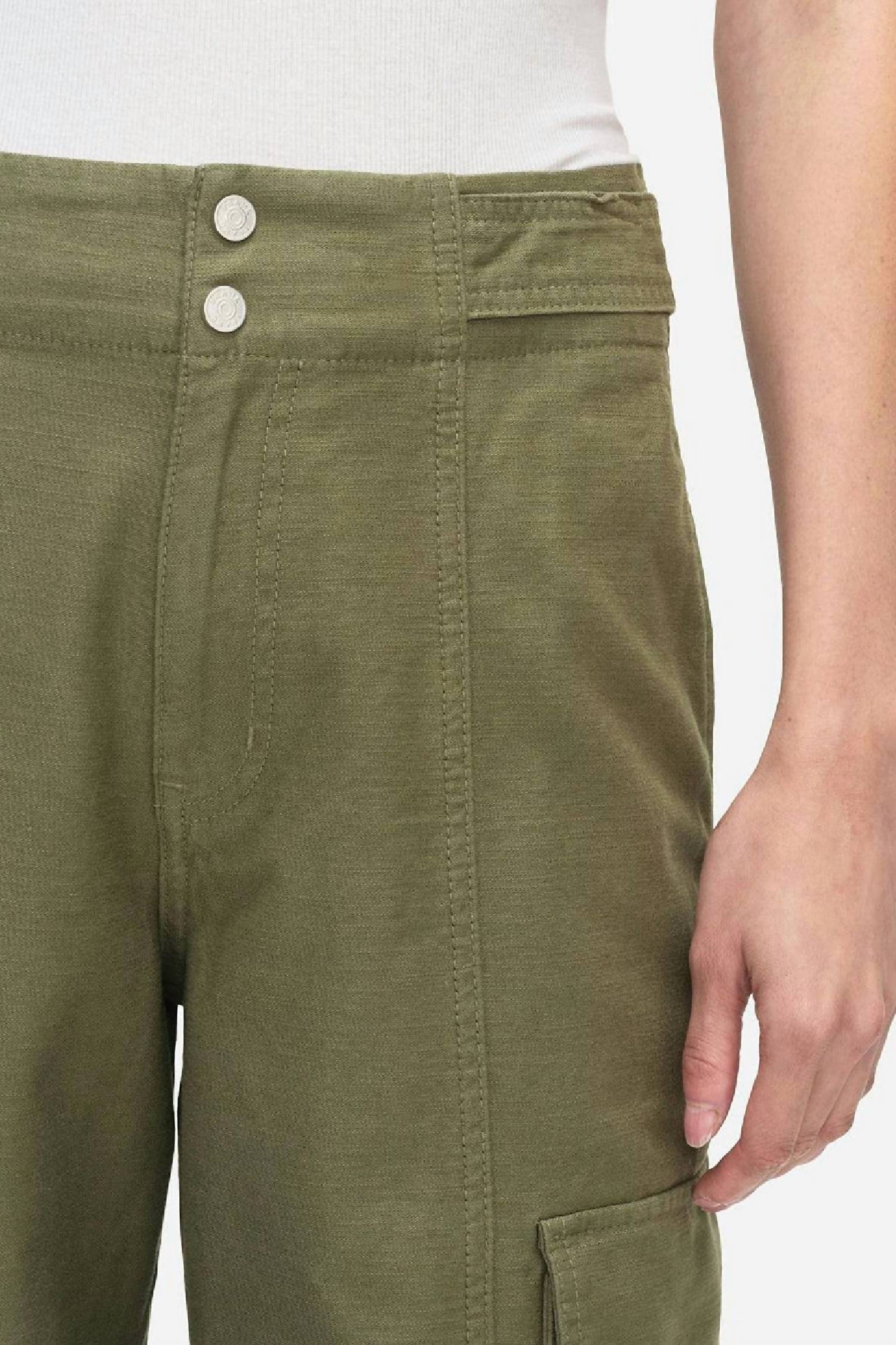 Frame - Wide Leg Cargo Jeans
