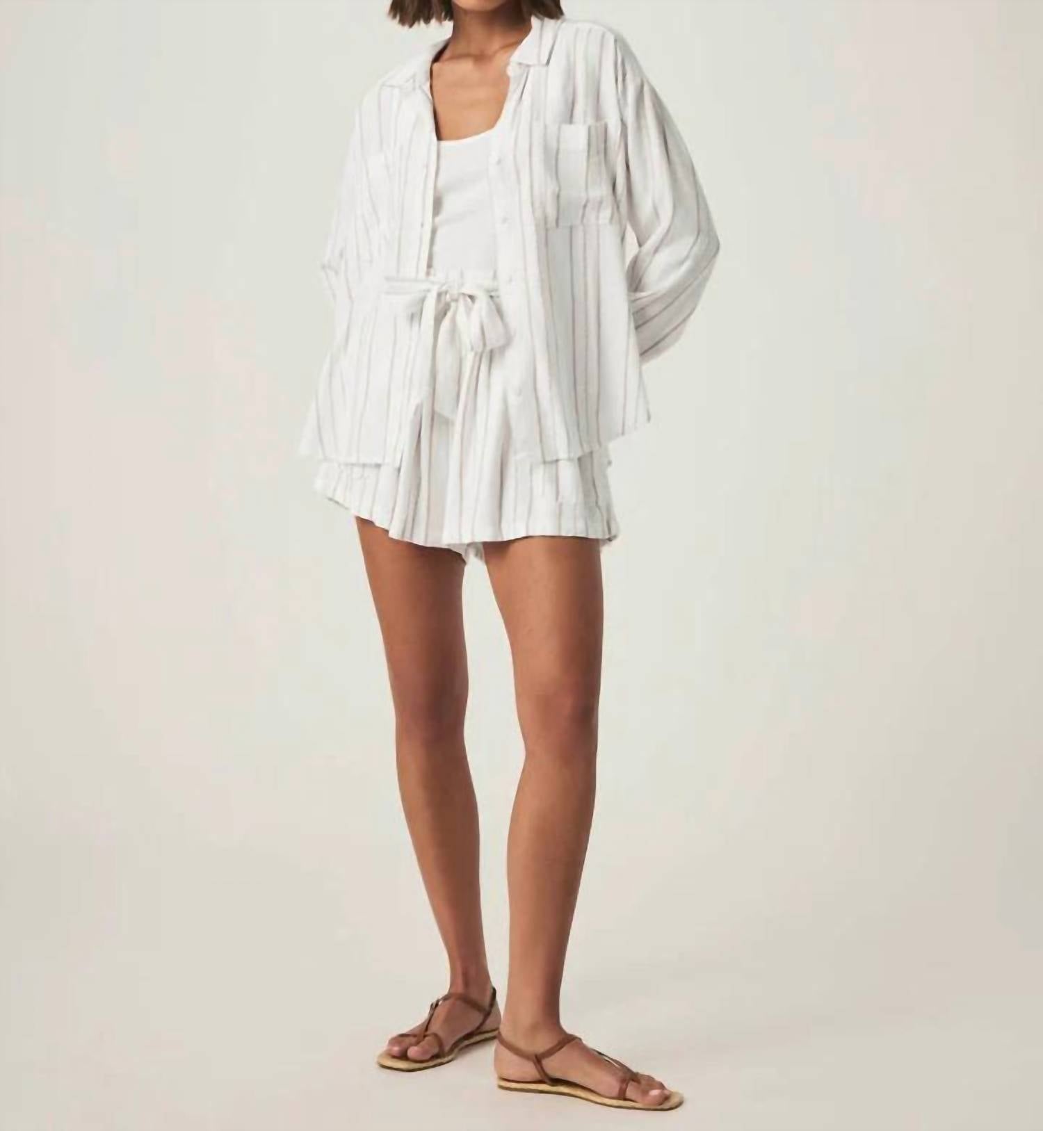 Splendid - Gabrielle Stripe Button Down Shirt