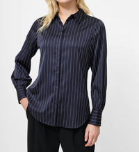 French Connection - Satin Pinstripe Shirt