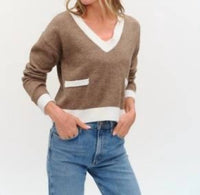 Six/Fifty - Libby V-neck Sweater