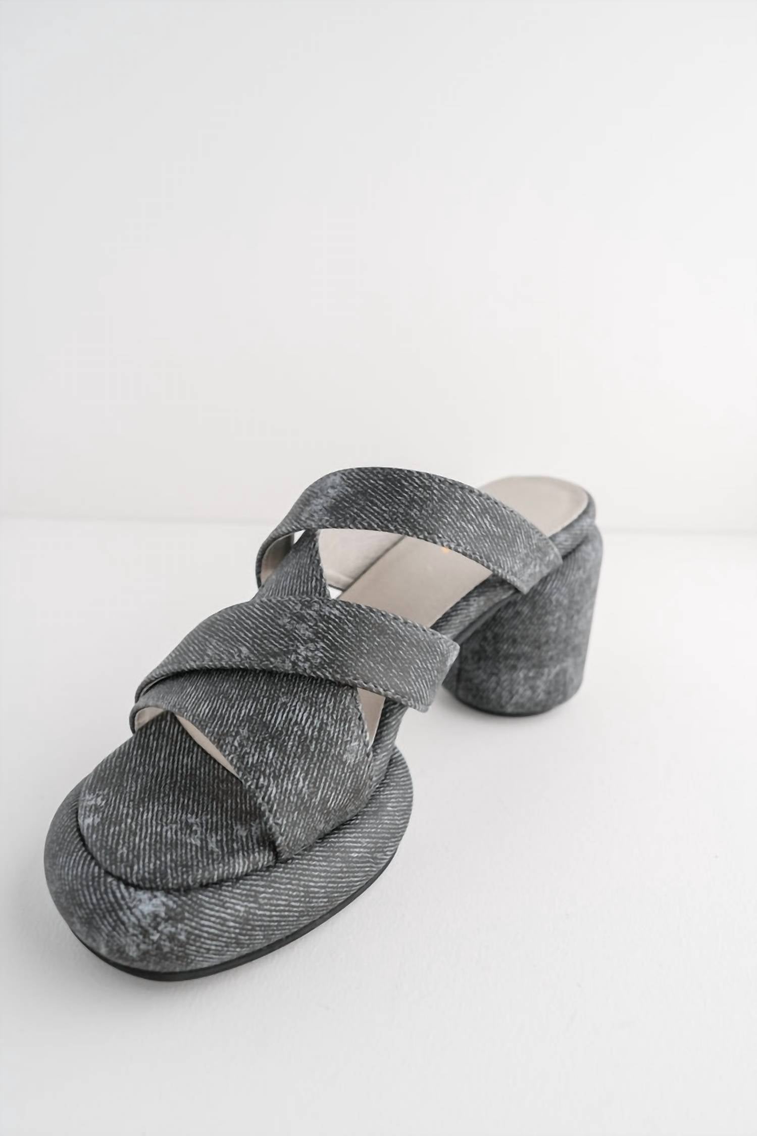 All Black - Women's Mod Overlay Mules