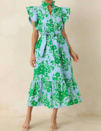 Entro - Fresh Air Floral Maxi Dress
