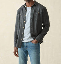 Faherty - Tried And True Chambray Workshirt