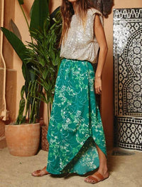 Bucketlist - Soft Smocked Waistband Wide Leg Pants