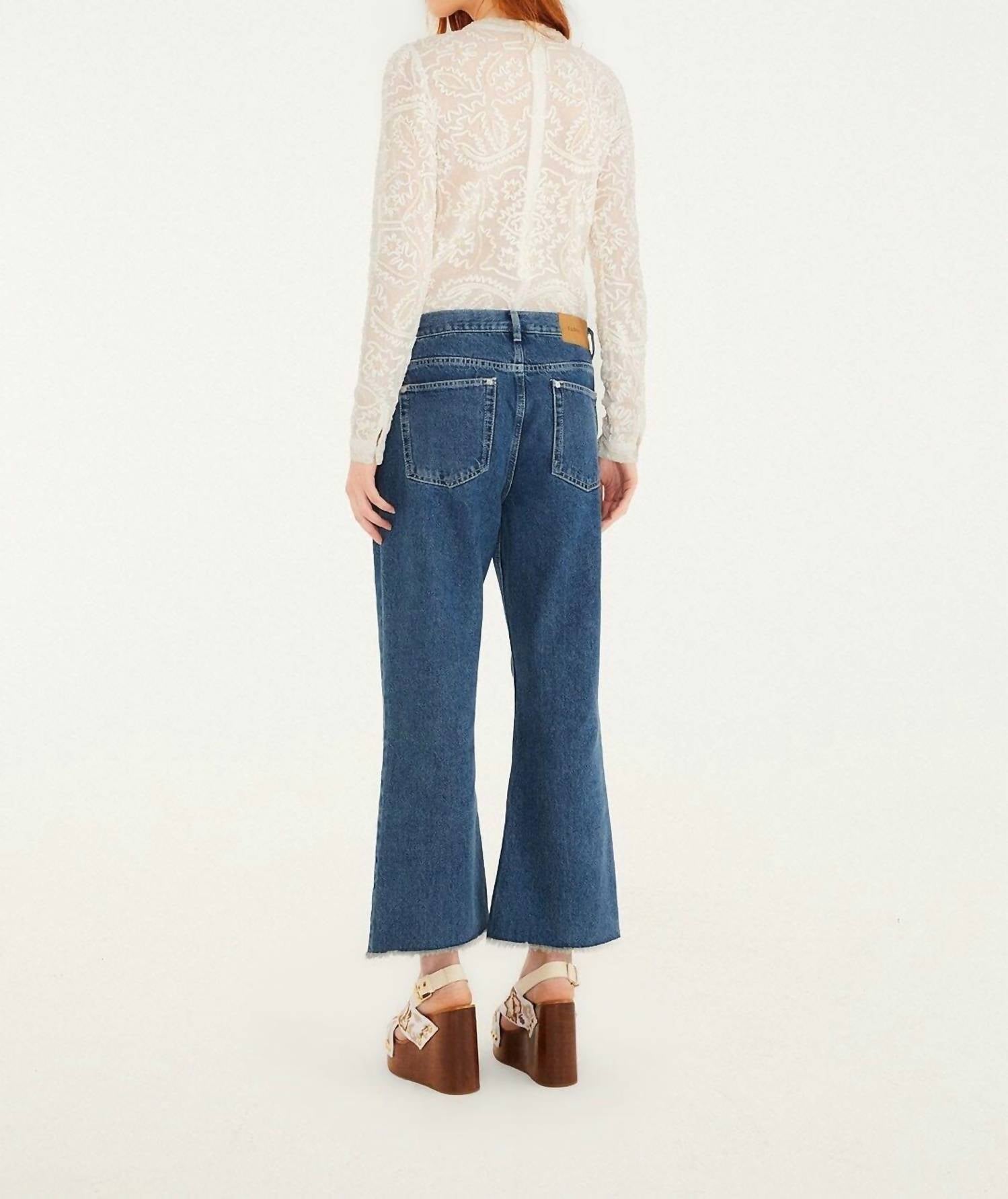 FARM RIO CORNELY PANTS in denim - women's jeans - alternate view