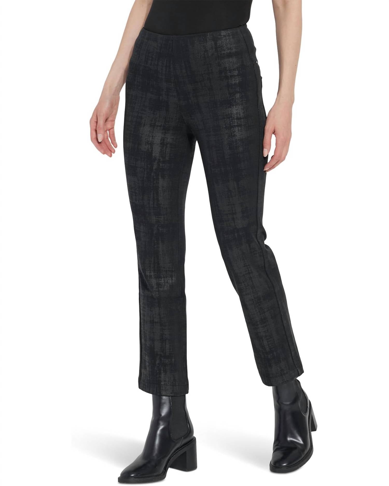 Lysse - Ankel Foil Denim Baby Boot Pants