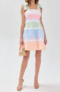 Celia B - Jade Short Vichy Dress