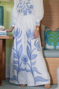 Emily Mccarthy - Paisley Wide Leg Pant