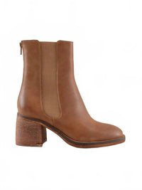 OASIS SOCIETY Women's Olivia Vintage Chelsea Heel Boot in caramel - women's shoe