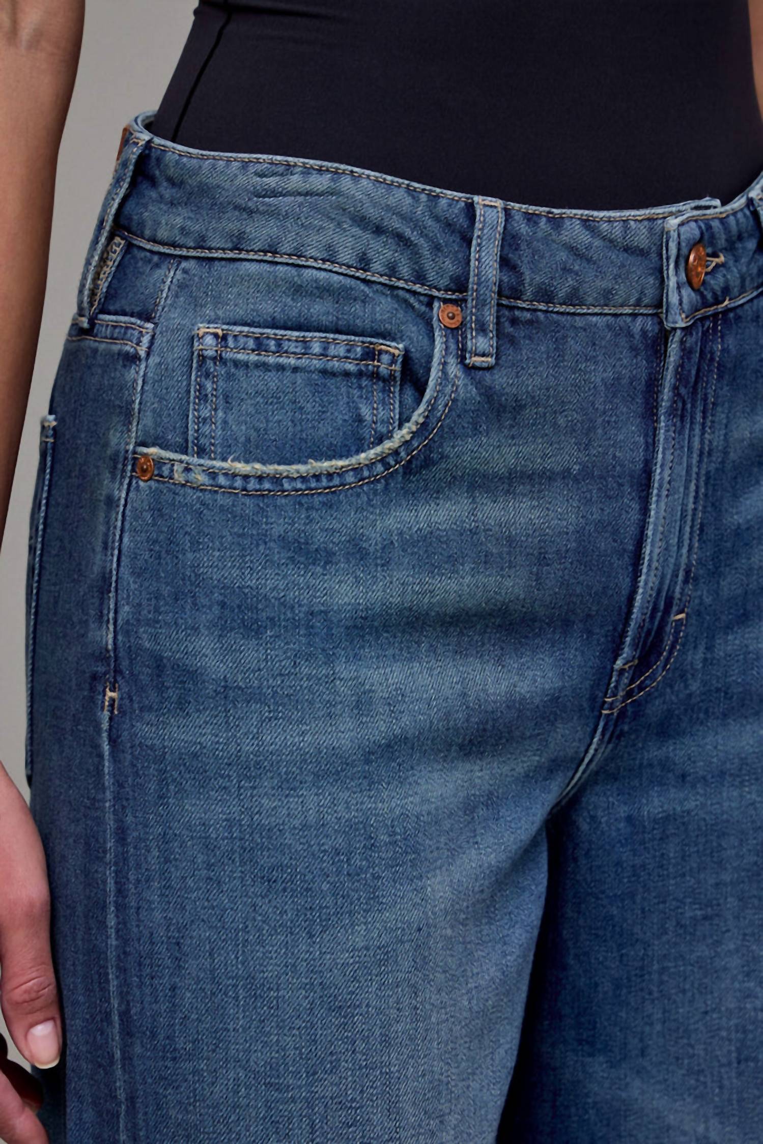 Hidden - Nori High Rise Super Wide Leg Jeans