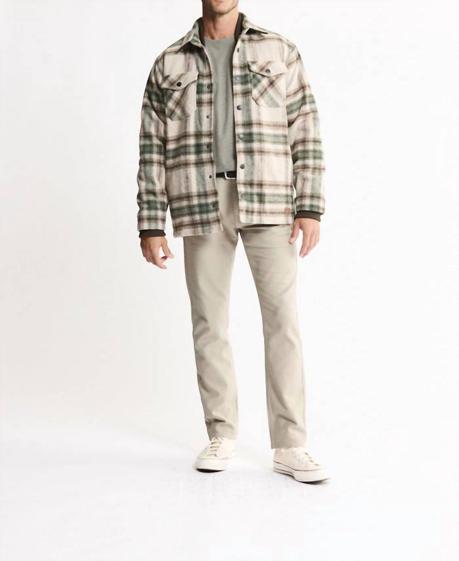 Jachs New York - Sherpa Lined Wool Blend Jacket