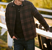Flags & Anthem - Westchester Brushed Waffle Shirt Jacket