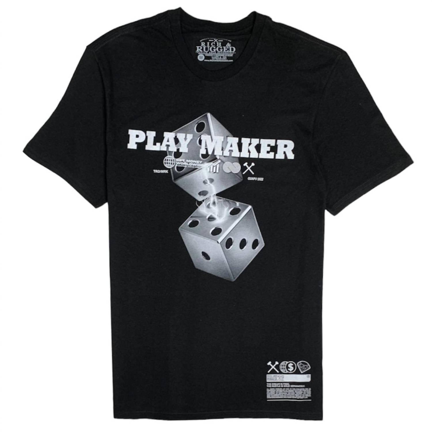 Rich & Rugged Apparel - MEN'S PLAY MAKER T-SHIRT