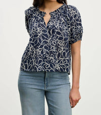 Velvet By Graham & Spencer - Thera V-neck Top - Plus