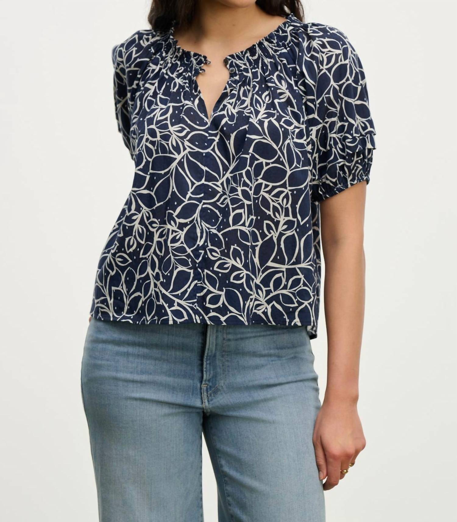 Velvet By Graham & Spencer - Thera V-neck Top - Plus