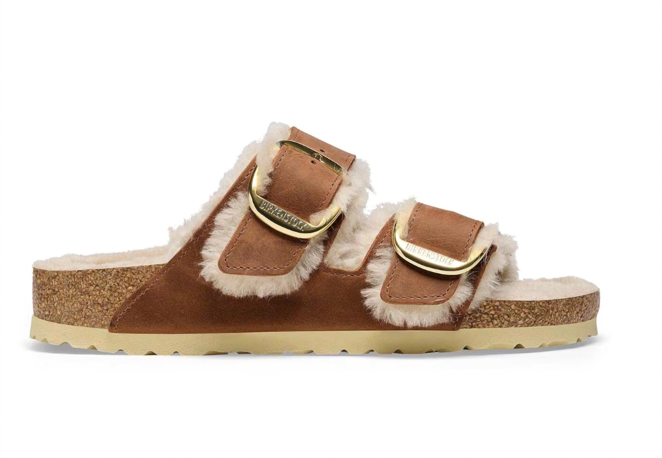 Birkenstock - Women's Arizona Big Buckle Shearling Slippers