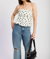 En Saison - Harley Peplum Top