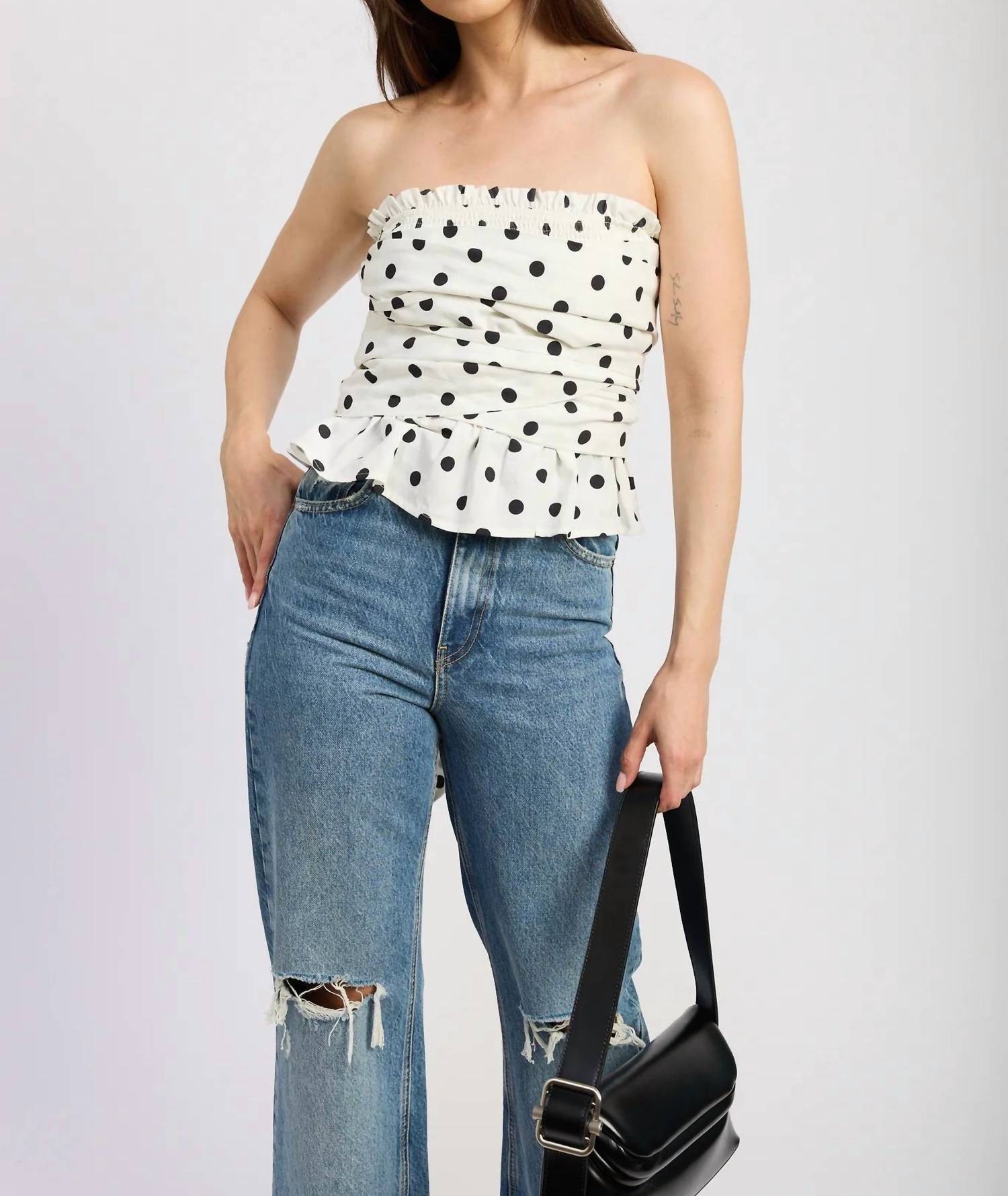 En Saison - Harley Peplum Top