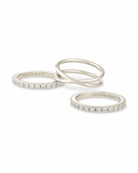 Kendra Scott - Women's Livy Ring - Set Of 3
