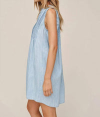 Bella Dahl - Pintuck Sleeveless Dress