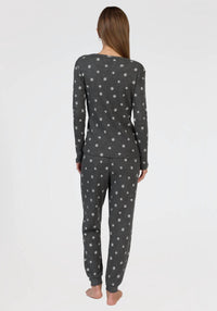 Dylan - Snowflake Thermal Pajamas