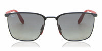 Ray Ban Unisex Rb3673m Eyeglasses in matte black - men's accessory - detail view